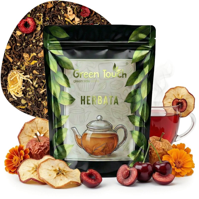 Herbata czerwona PU-ERH FITNESS YERBA MATE JABŁKO WIŚNIA ODCHUDZANIE.jpg