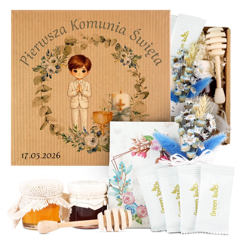 PODZIĘKOWANIE KOMUNIA CHRZEST DLA DZIADKÓW CHRZESTNYCH PREZENT Z NADRUKIEM od chłopca (1).jpg