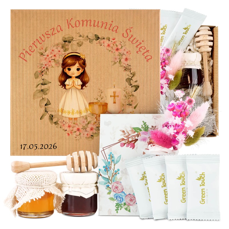 PODZIĘKOWANIE KOMUNIA CHRZEST DLA DZIADKÓW CHRZESTNYCH PREZENT Z NADRUKIEM od dziewczynki (2).jpg