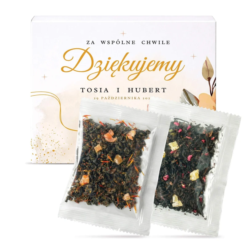 Podziękowanie dla gości upominek ślub wesele komunia chrzest zestaw herbat w pudełku z nadrukiem (1).jpg