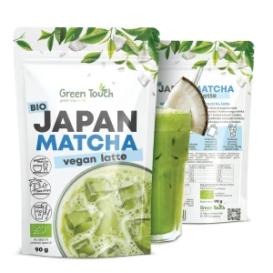 Bio Matcha Japońska Latte Vegan instant 90 g kokosowa herbata zielona Green Touch