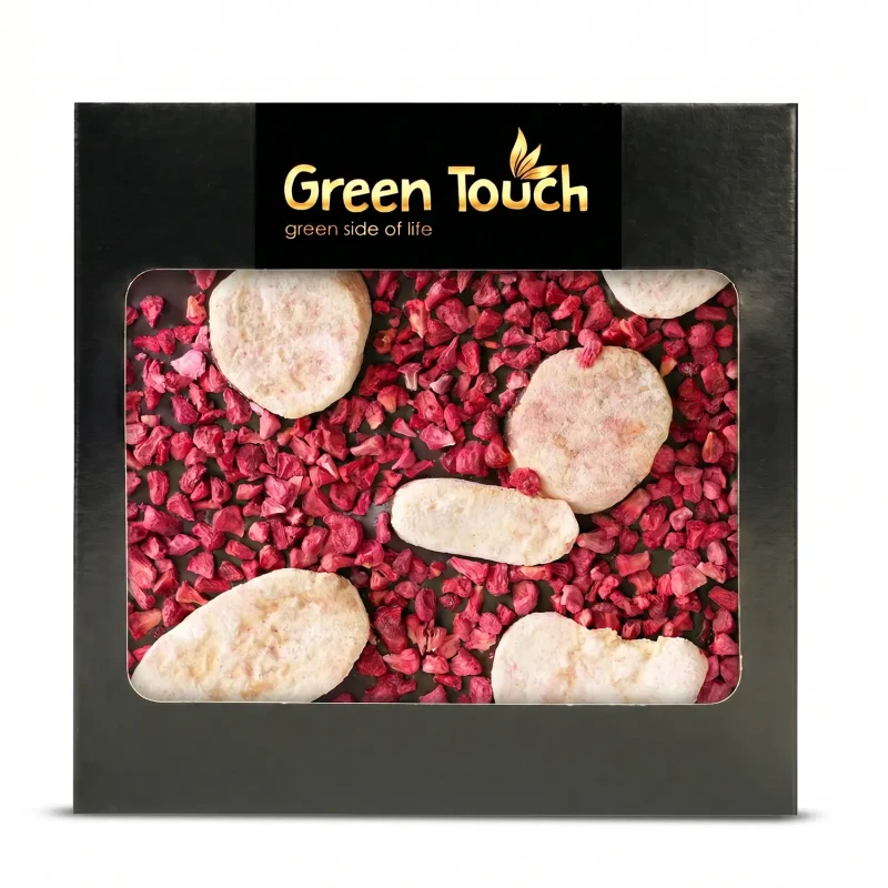 CZEKOLADA GORZKA CIEMNA Z BANANEM I MALINĄ LIOFILIZOWANĄ 85 g 70_ cacao (3).webp