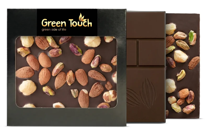 Czekolada ciemna gorzka orzechowa 70_ kakao orzechy laskowe pistacje 100 g (6).webp