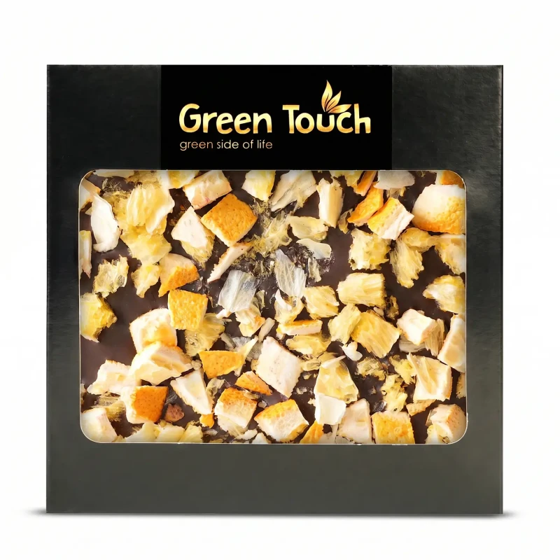 CZEKOLADA POMARAŃCZOWA GORZKA CIEMNA 70_ kakao Z POMARAŃCZĄ LIOFILIZOWANĄ (2).webp