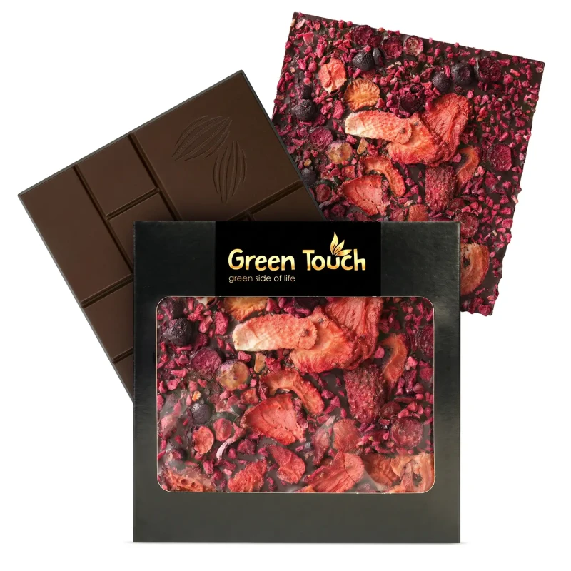 CZEKOLADA CIEMNA OWOCOWA GORZKA 70_ Z TRUSKAWKA, MALINA I PORZECZKA (5).webp