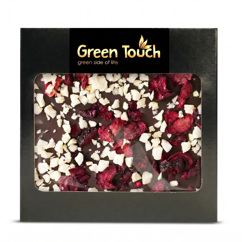 CZEKOLADA CIEMNA 70_ kakao GORZKA OWOCE WIŚNIA I JABŁKO LIOFILIZOWANE 85 g (2).webp