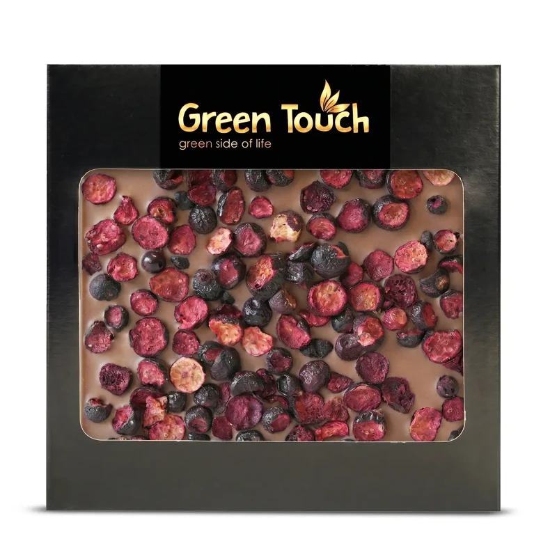 Czekolada mleczna z czarną porzeczką liofilizowaną 85 g