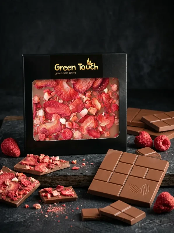 CZEKOLADA MLECZNA TRUSKAWKA LIOFILIZOWANA 85 g TRUSKAWKOWA Z MANUFAKTURY  (1).webp