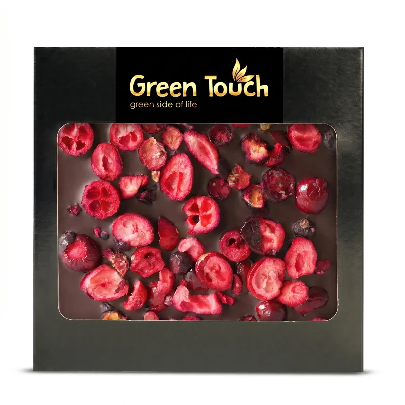 CZEKOLADA GORZKA CIEMNA 70% ŻURAWINA LIOFILIZOWANA I CZARNA PORZECZKA KRAFT (5).webp