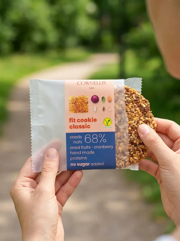 CIASTKO FIT Z ZIARNAMI I MIODEM 60 G WYSOKA ZAWARTOŚĆ BŁONNIKA I BIAŁKO (3).webp