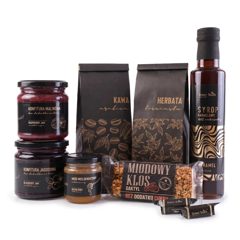 Zestaw prezentowy z kawą, herbatą i naturalnymi słodkościami (5).webp