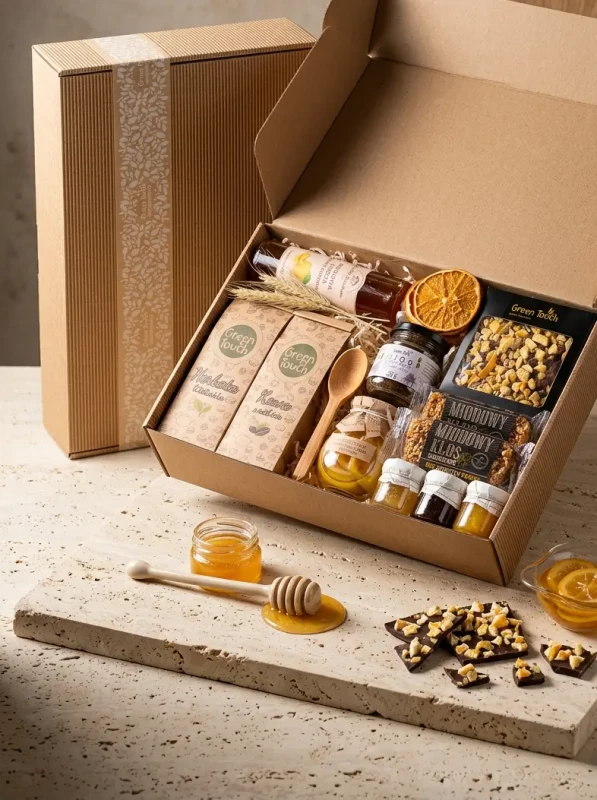 Mega zestaw prezentowy duży kosz box polski herbata kawa miód syrop cytryny (3).webp