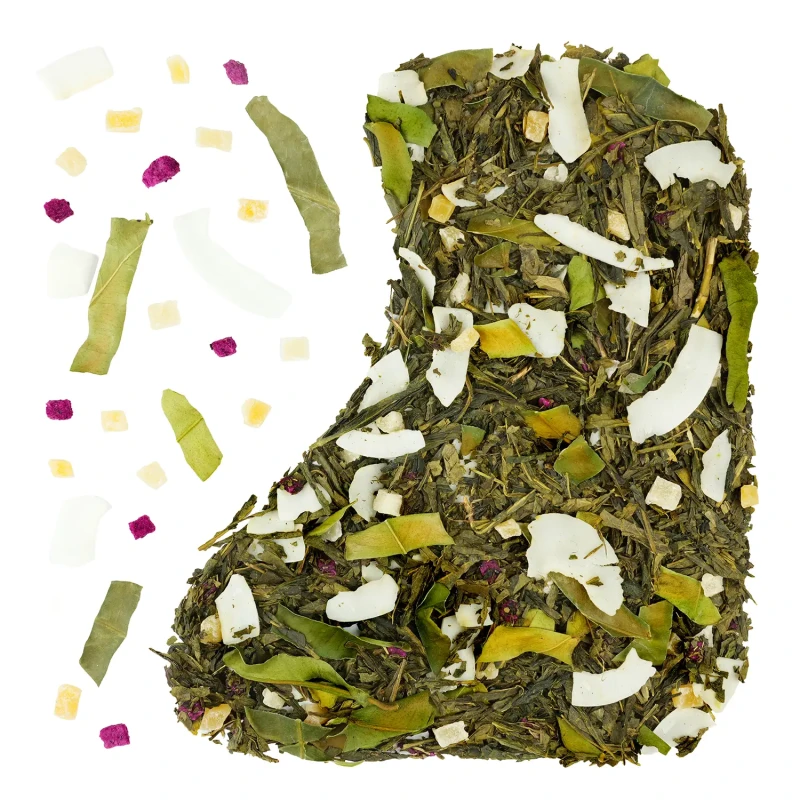 Herbata zielona SENCHA PARADISE 50 g ŚWIEŻA MANGO ANANAS KOKOS TROPIKALNA 3.webp