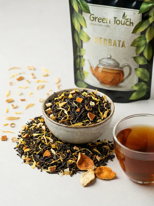 Herbata czerwona PU-ERH EARL GREY 50 g POMARAŃCZA CYTRUSOWA ŚWIEŻA 1.webp