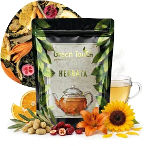 Herbata oolong Szlachetny Ogród 50 g morwa pomarańcza żurawina kwiatowa świeża unikatowa mieszanka