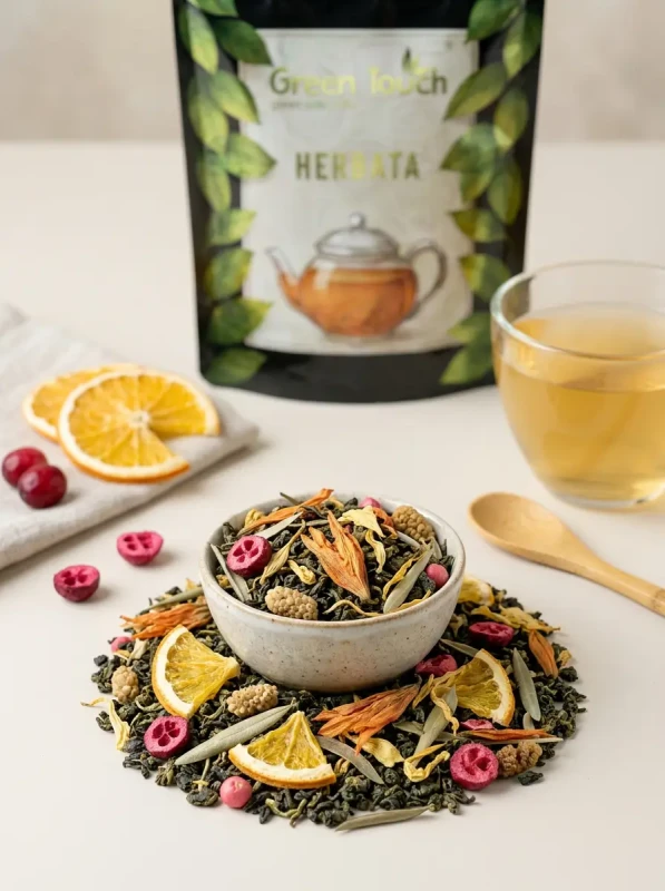 Herbata oolong SZLACHETNY OGRÓD 50 g MORWA POMARAŃCZA ŻURAWINA KWIATOWA 1.webp