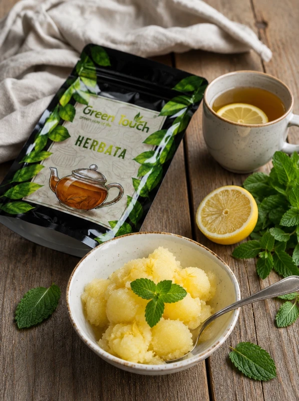 Herbata oolong CYTRYNOWY ZEN 50 g CYTRYNA TRAWA CYTRYNOWA MIĘTA MELISA 3.webp