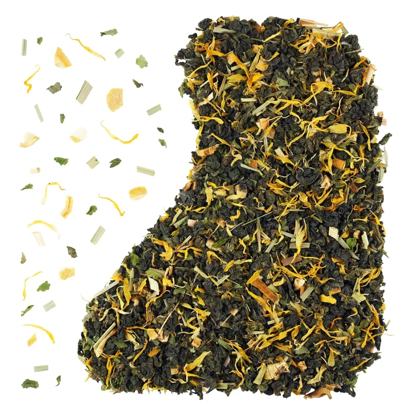 Herbata oolong CYTRYNOWY ZEN 50 g CYTRYNA TRAWA CYTRYNOWA MIĘTA MELISA 2.webp