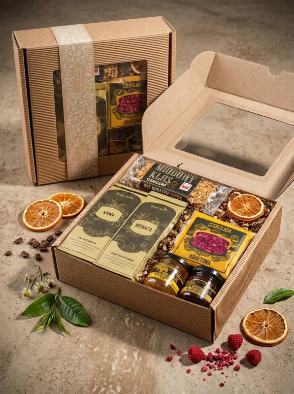 Zestaw prezentowy miód herbata kawa czekolada konfitura baton box prezent (4).webp