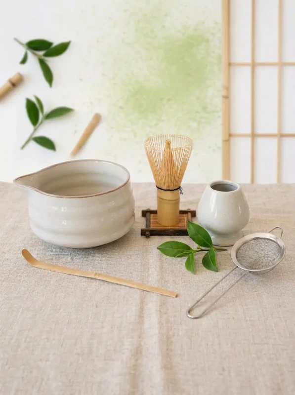 ZESTAW CERAMICZNY DO MATCHA MIOTEŁKA CZARKA ŁYŻECZKA STOJAK SITKO KOMPLET (2).webp