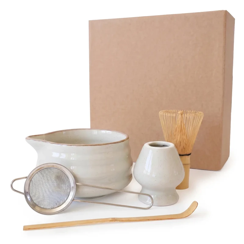 ZESTAW CERAMICZNY DO MATCHA MIOTEŁKA CZARKA ŁYŻECZKA STOJAK SITKO KOMPLET (4).webp