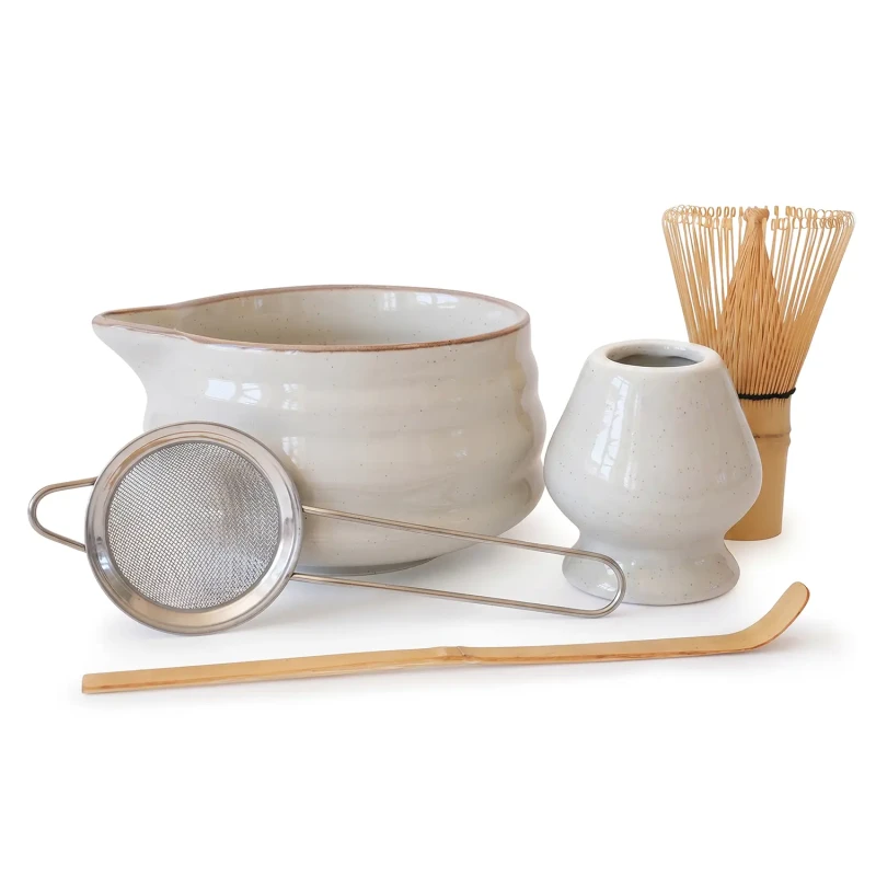 ZESTAW CERAMICZNY DO MATCHA MIOTEŁKA CZARKA ŁYŻECZKA STOJAK SITKO KOMPLET (6).webp