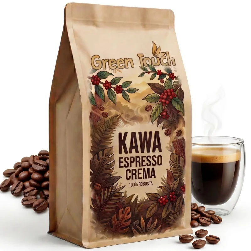 Kawa ziarnista ESPRESSO CREMA 100% ROBUSTA 1 kg INDIE BLEND DO EKSPRESU (7).webp