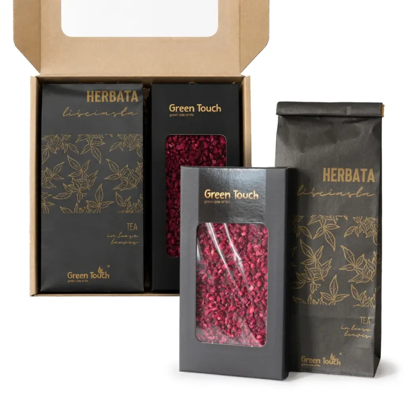 Upominek zestaw herbata czekolada mleczna z malinami podziękowanie prezent (4).webp