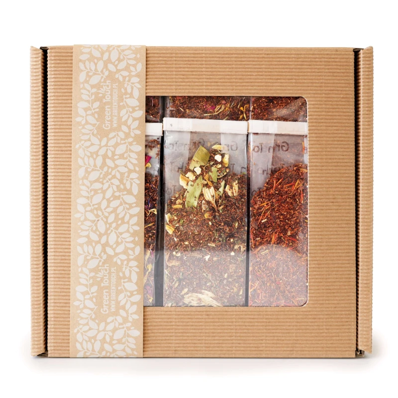 ZESTAW HERBAT ROOIBOS 6 SZT W PUDEŁKU PREZENT UPOMINEK HERBATY NATURALNE (1).jpg