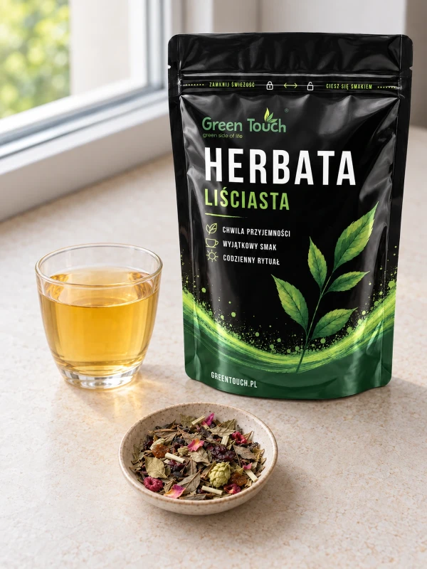 Herbata biała Hop & Rose 50 g Pai Mu Tan malina, wiśnia, chmiel i róża
