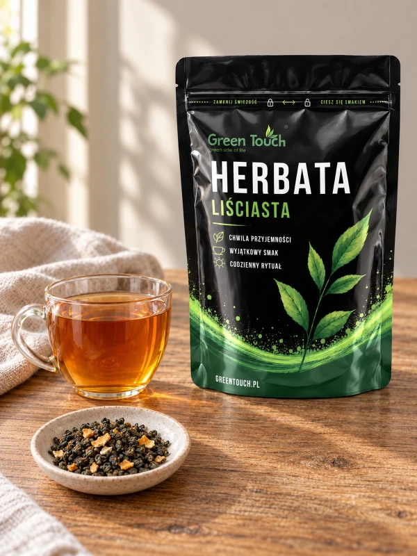 Earl Grey Crown 50 g herbata czarna liściasta Yun Ming premium z bergamotką