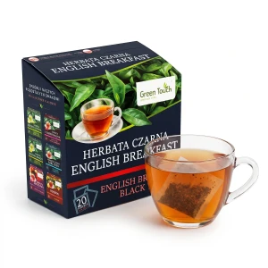 Herbata czarna English Breakfast angielska ekspresowa liściasta 20 torebek