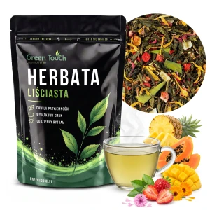 Herbata zielona Owoce Słońca 50 g mango papaja ananas truskawka