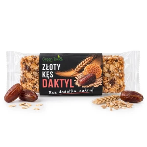 Złoty Kęs Daktyl - baton zbożowy 45 g - Green Touch