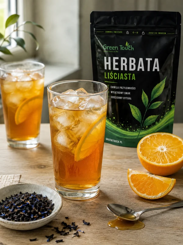 Earl Grey Blue niebieski Assam 100 g - herbata czarna z bławatkiem
