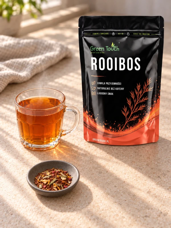 Ice Tea Lemon Fresh 50 g herbata rooibos ice tea do herbaty mrożonej cytryna malina