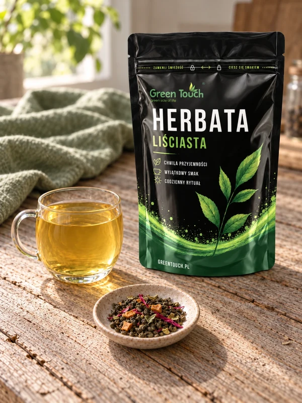 Herbata zielona Ice Tea Basil Breeze 50 g herbata mrożona gruszka z bazylią