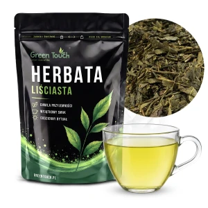 Sencha 50 g herbata zielona z Chin klasyczna i delikatnie roślinna