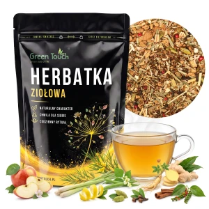 Herbatka ziołowa korzenna na aktywny dzień 50 g imbir żeń szeń cytryna
