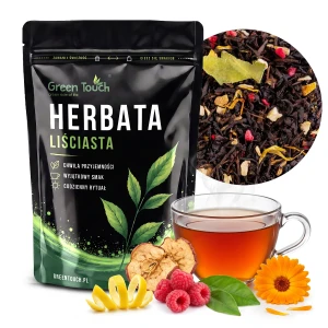 Herbata czarna Powiew Wiosny 50 g z maliną i nutą cytrusów
