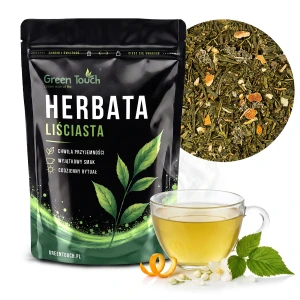 Herbata zielona Orange Twist 50 g z pomarańczą, jaśminem i maliną