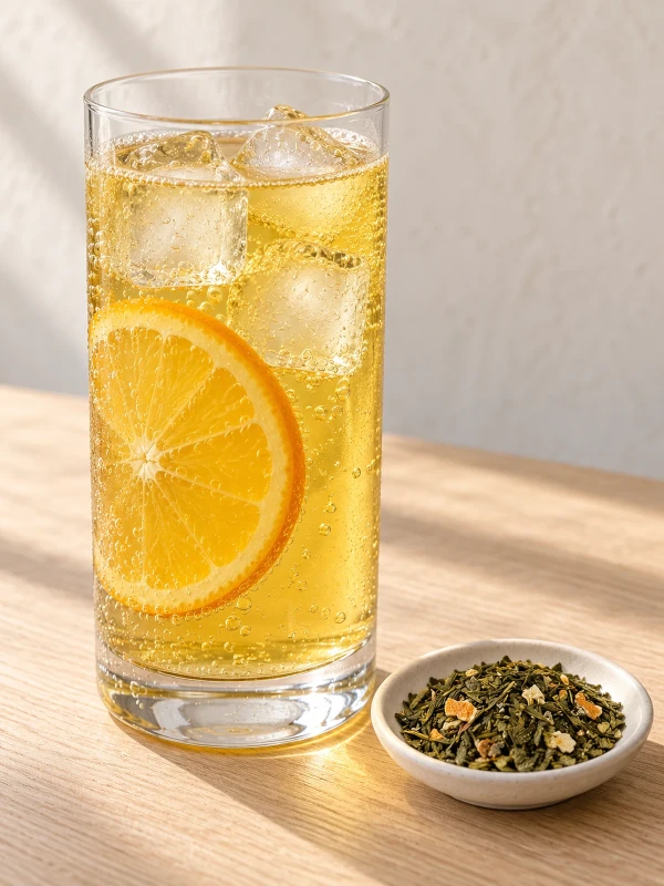 Herbata zielona Orange Twist 50 g z pomarańczą, jaśminem i maliną