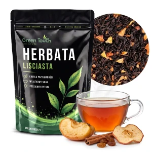 Herbata czarna Szarlotka 50 g rodzynki jabłko pieczone cynamon