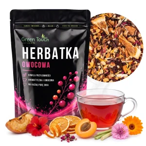 Herbata owocowa Morelowy Ogród 100 g morela jabłko pomarańcza hibiskus
