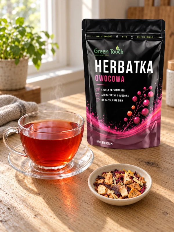 Herbata owocowa Morelowy Ogród 100 g morela jabłko pomarańcza hibiskus
