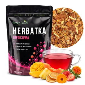 Herbatka owocowa Mango Tango 100 g ananas, mango, saflor, truskawka