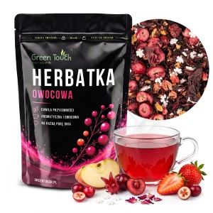 Herbata owocowa Zimowy Ogród 100 g świąteczna owoce liofilizowane wiśnia