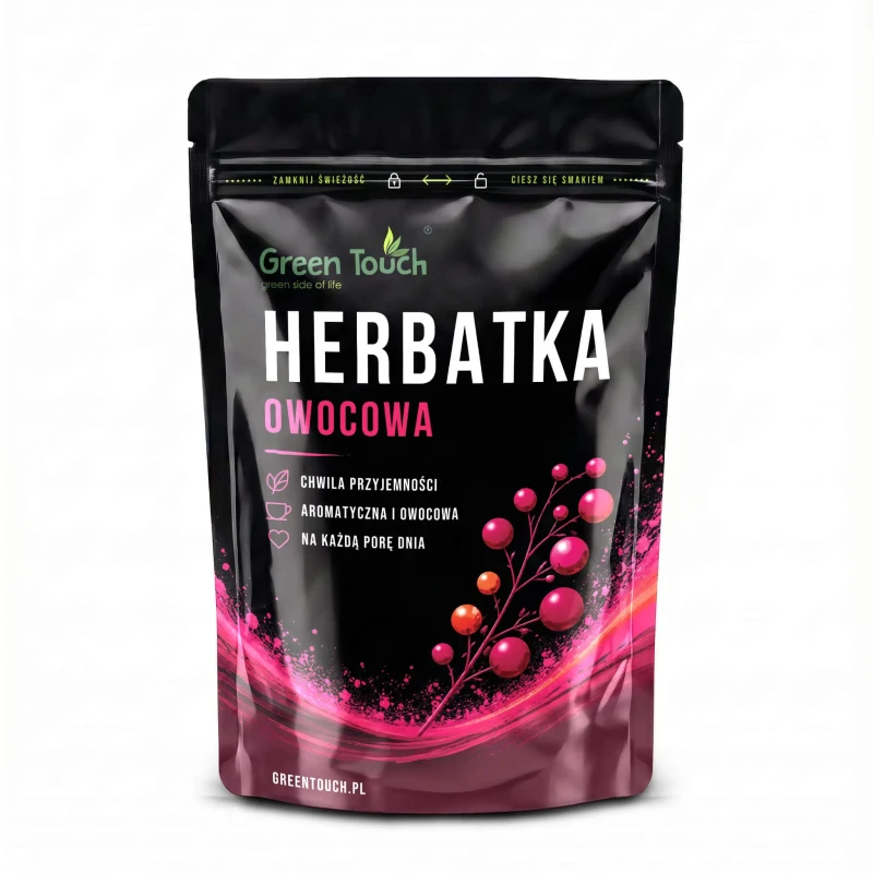 Herbata owocowa Cherry Sunset 50 g wiśnia śliwka brzoskwinia jarzębina