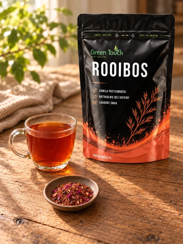Kwiat pustyni 100 g herbata rooibos z rokitnikiem, bławatek czerwony
