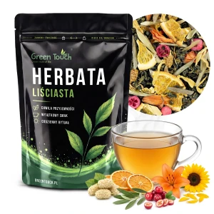 Herbata oolong Szlachetny Ogród 50 g morwa pomarańcza żurawina kwiatowa świeża unikatowa mieszanka